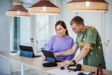 'Een jaar geleden maakte ik binnen Wij zijn JONG de overstap van de bso naar ICT.'