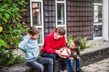 'Kinderen ontwikkelen zich het beste als ze doen wat ze leuk vinden.'